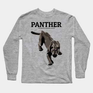 Panther Conservation Black Lives Matter Long Sleeve T-Shirt